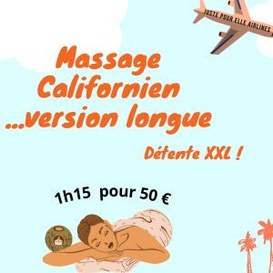 Promotion massage californien