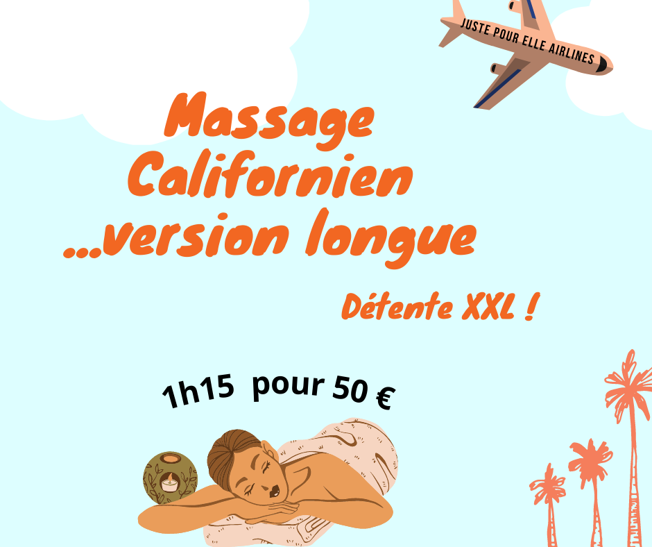 Promotion massage californien