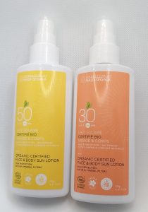 Indices de protection solaire sur les Lotions Solaires