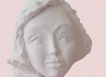 sculpture de buste de femme